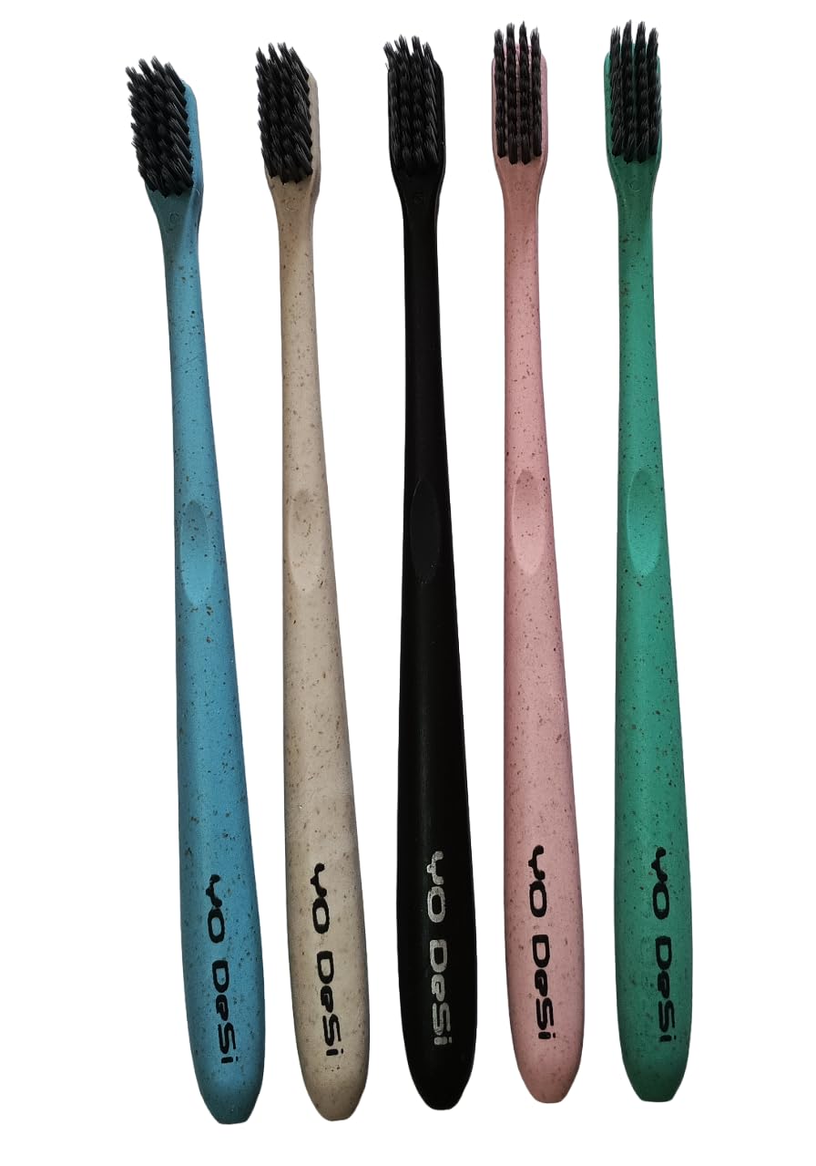 See full amazon price history chart for YO Desi- Eco-Friendly Biodegradable Toothbrush, Charcoal activated Bamboo Bristles (Black (4pcs)) YO Desi- Eco-Friendly Biodegradable Toothbrush, Charcoal activated Bamboo Bristles (Black (4pcs)) (B0CZ7M65TS) Amazon Price History, Amazon Price Tracker