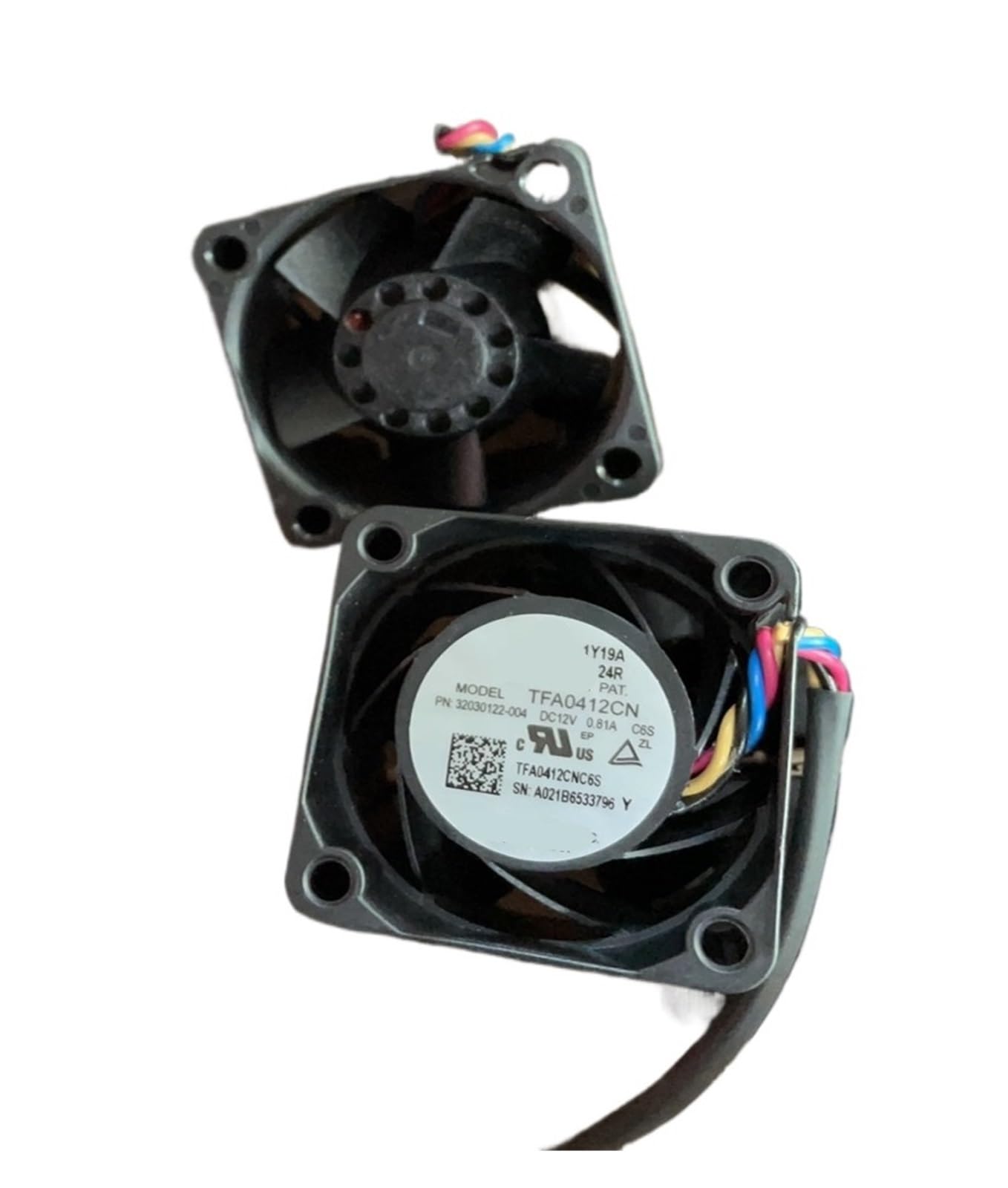 IVEKYKIBC 1pcs TFA0412CN 12V 0.81A 4028 4-Wire Server Cooling Fan