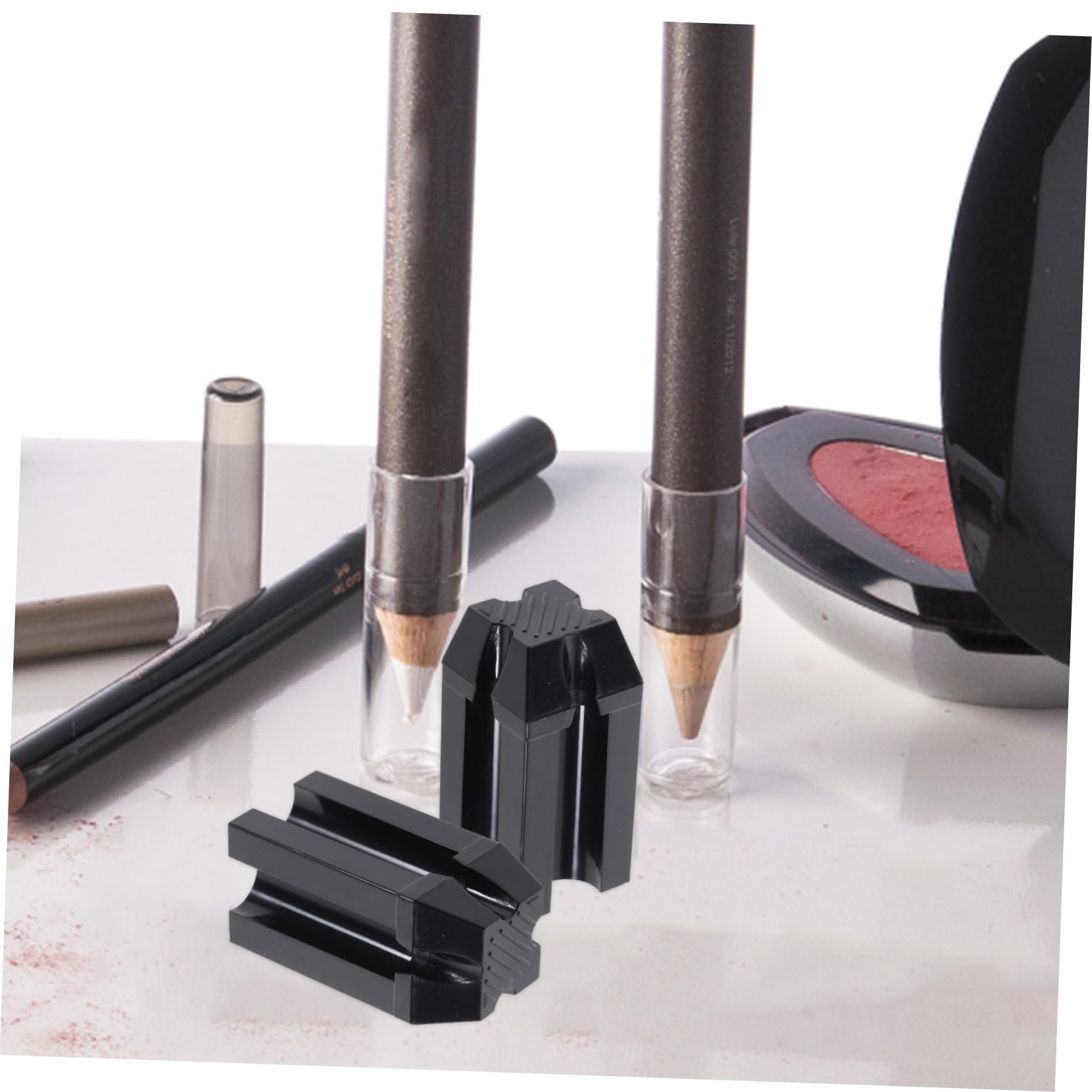 MAGICLULU 12 Pz strumento per affilare le sopracciglia temperamatita temperamatite viaggio tempera matite make up penna sopracciglia penna per sopracciglia matita per occhi trucco