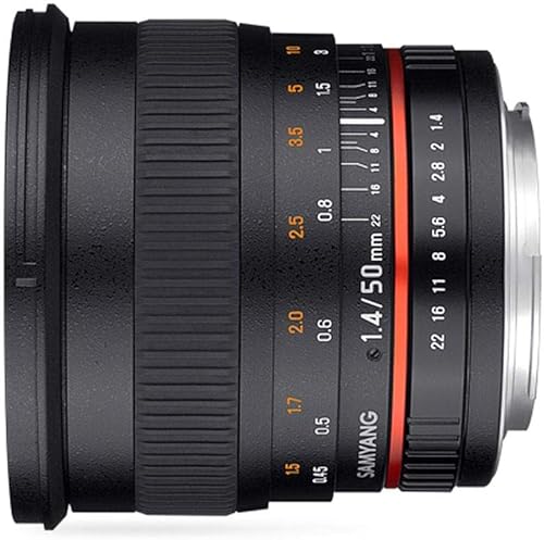 Miniatura 3 de Samyang Lente de enfoque manual F1.4 de 1.969 in para Sony-E