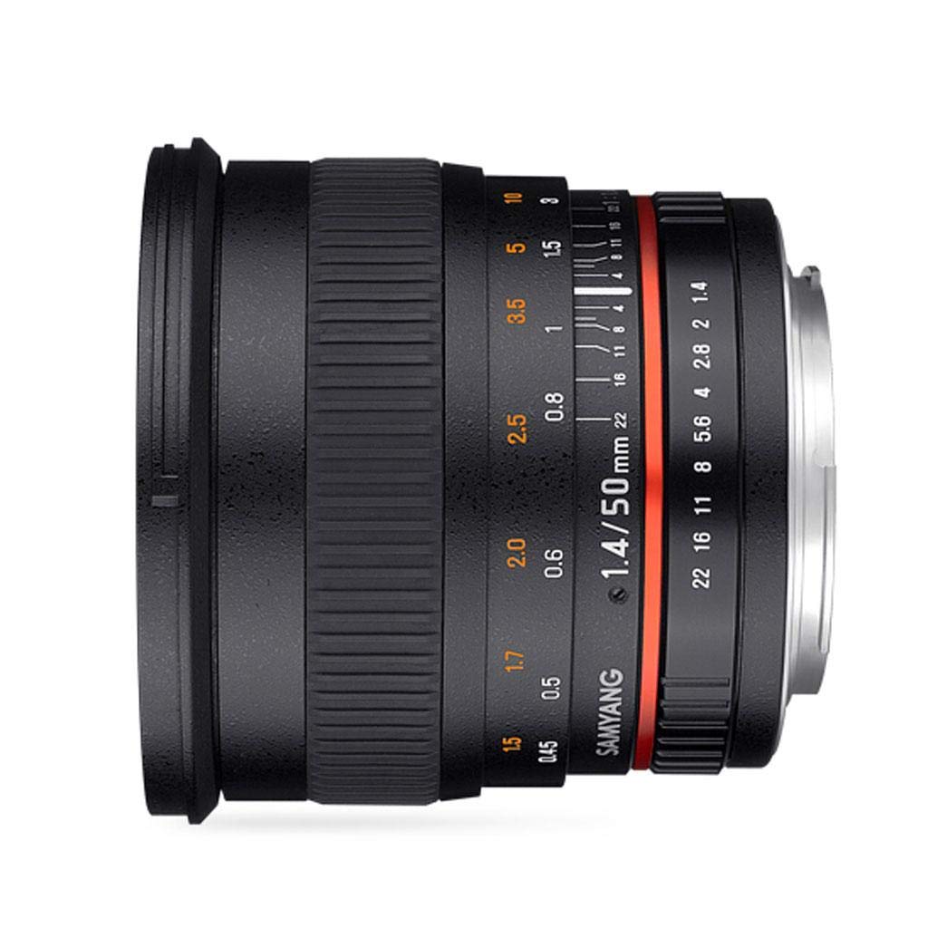 Amazon.com : Samyang 50 mm F1.4 Manual Focus Lens for Sony-E