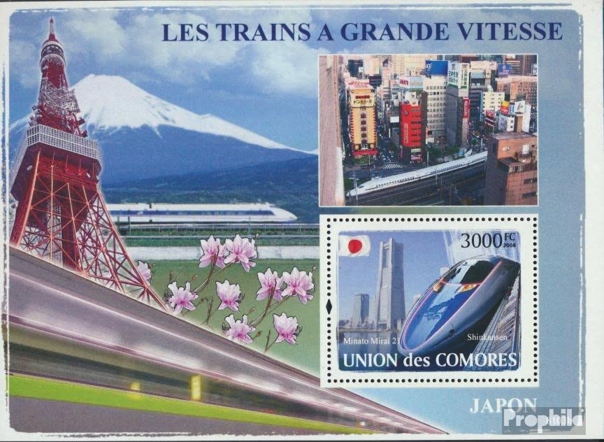 Prophila Collection Briefmarken Block 475 'Wale' – Komoren 2009, Postfrisch MNH, Sammlerqualität