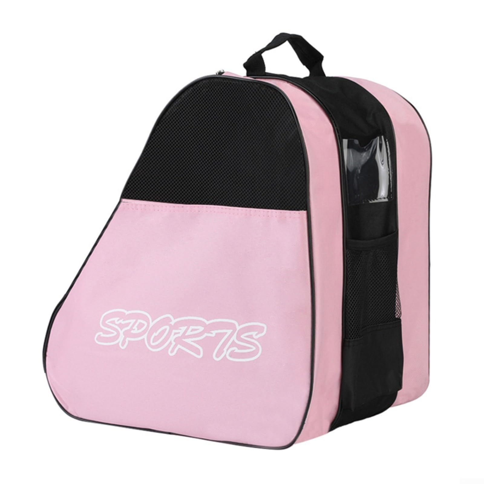 Sac de transport pour patins à roulettes, sac de transport pour patins à glace avec bandoulière réglable pour enfants, hommes, femmes et adultes