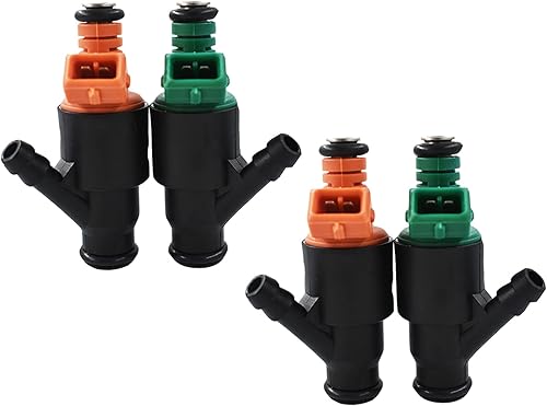 Miniatura 3 de GXYWADY 4 inyectores de combustible de repuesto para Kia Sportage 2.0L l4 1995-2002 Reemplazar 0280150504 0280150502