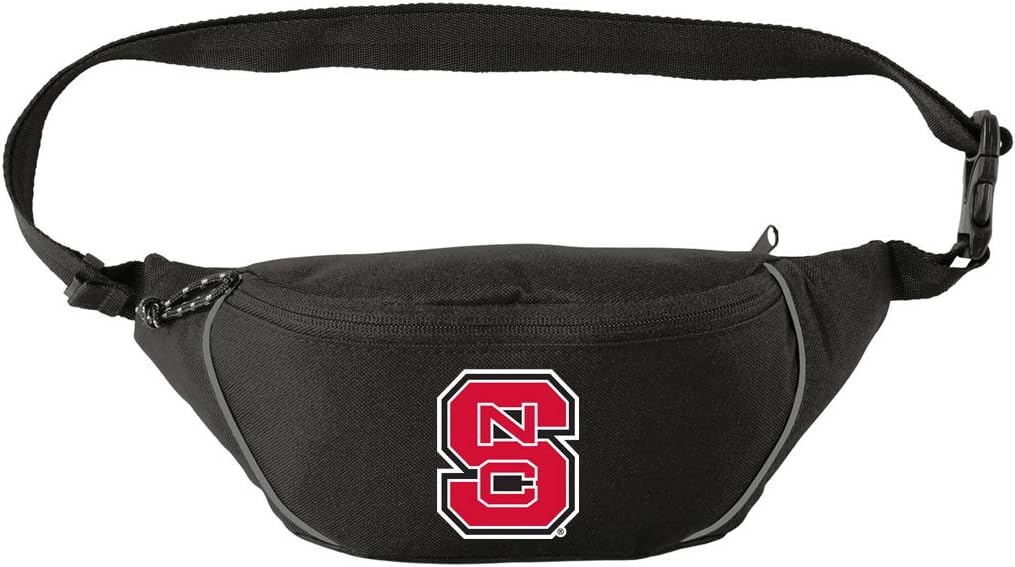 NC State Waist Bag NC State Wolfpack Hip Pack for Men or Women for Walking Workout Traveling Running Hiking Cycling