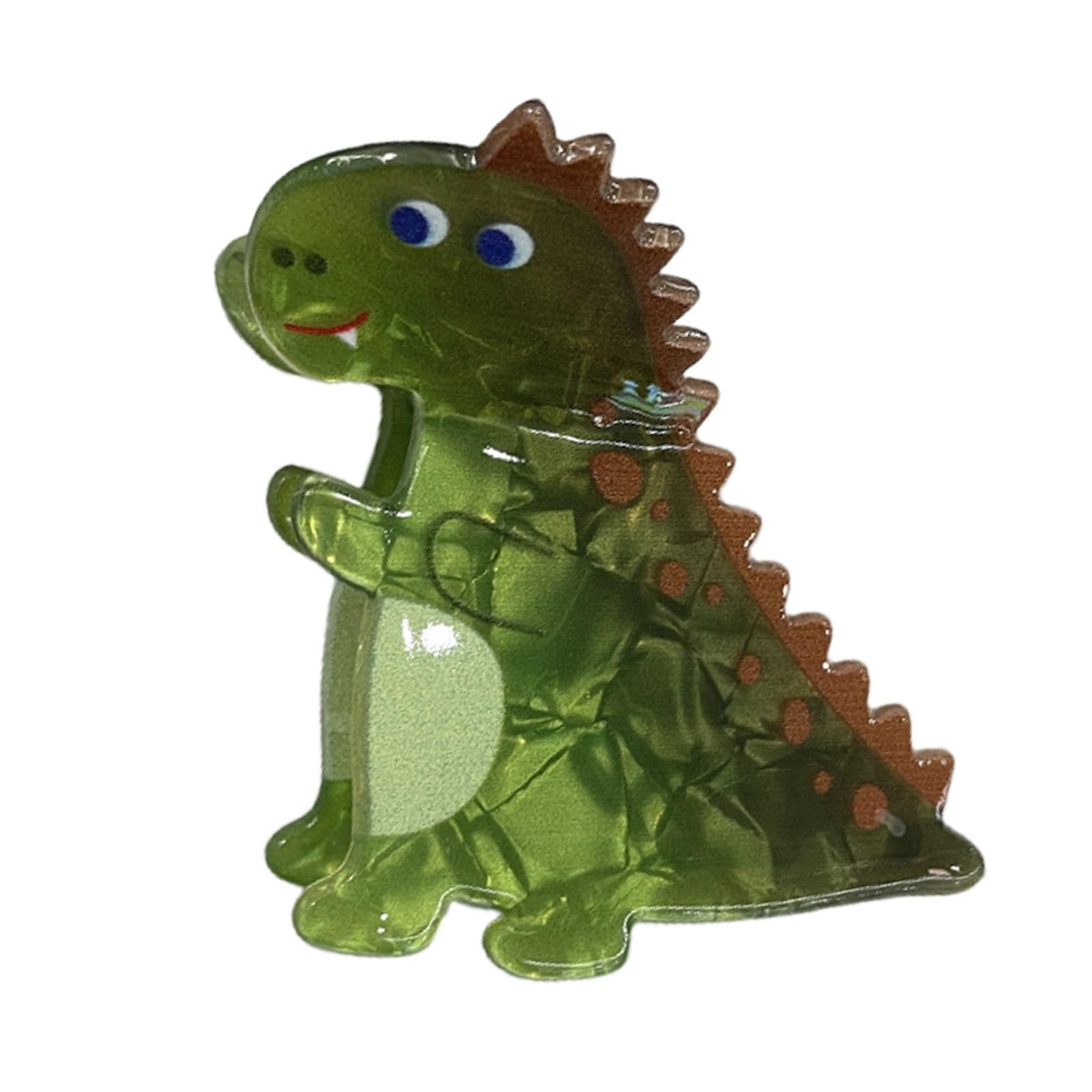 Zuasdvnk Fermagli Capelli Dinosauro In Acrilico – Clip Per Bambine E Donne, Design Divertente E Delicato - 2