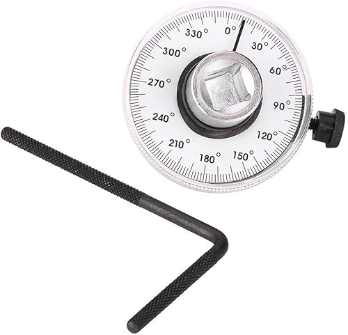 Miniatura 3 de Medidor de ángulo de torsión ajustable, llave de torsión de ángulo de accionamiento, se adapta a 12 pulgada Dr. Tools RatchetTorsion WrenchPower Bar