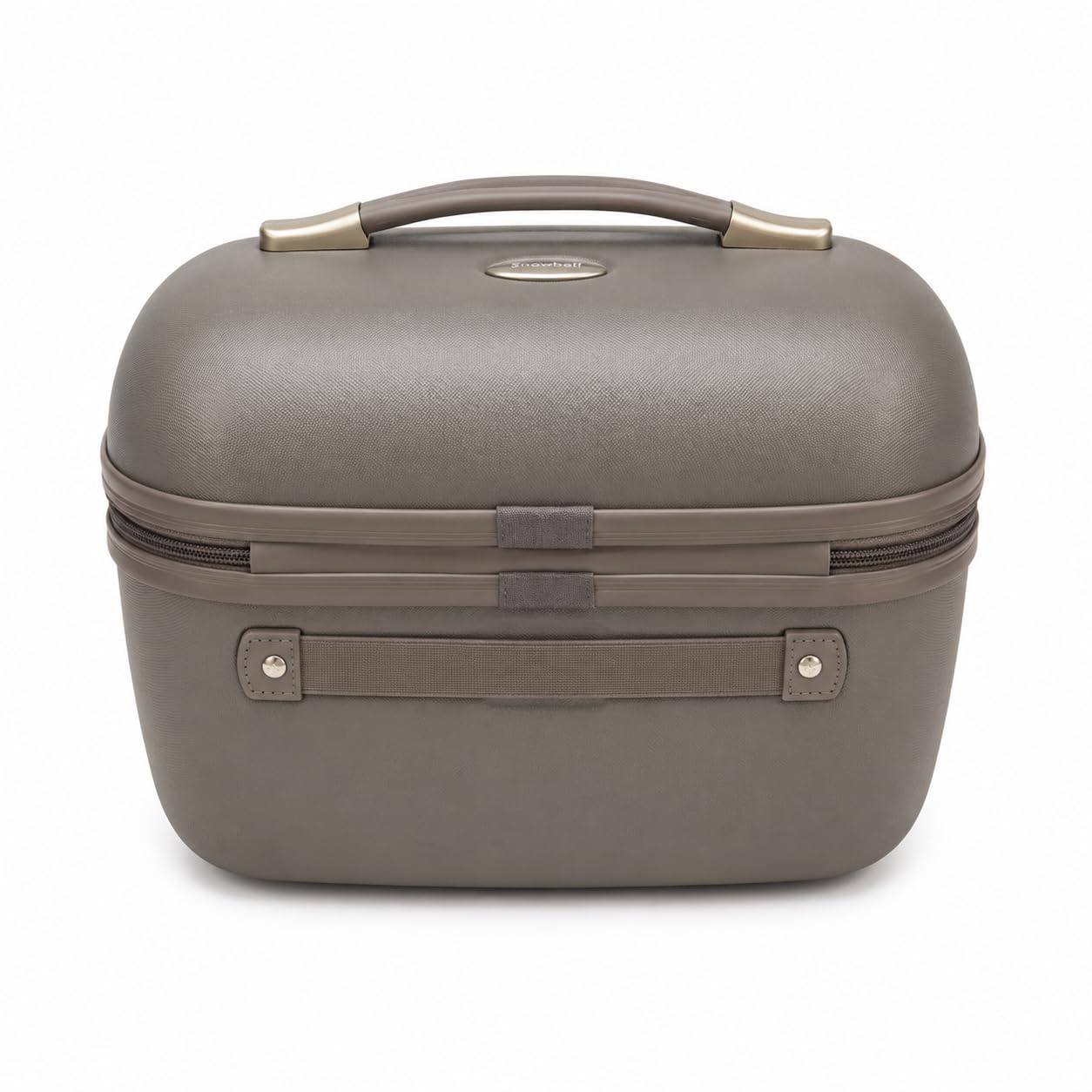 SNOWBALL - Vanity Case SNOWBALL Dublin 34 X 24 CM ABS - Idée Cadeau Femme Ecru - Ecru, Tissu