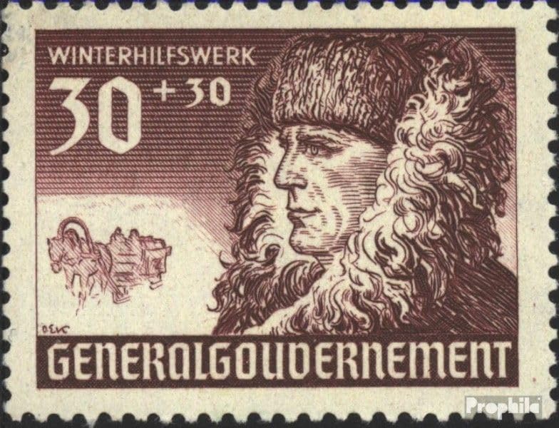 Prophila Collection Generalgouvernement 61 gestempelt 1940 Winterhilfe (Briefmarken für Sammler)