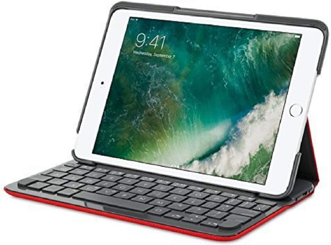 Logitech Canvas Keyboard Case for iPad mini 2, and 3 - Red (RED)