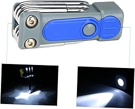 DIYEAH Destornillador Multifuncional Con LED Portátil y Elegante Para Eléctricos y Reparaciones Domésticas Color Azul
