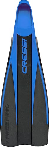Miniatura 3 de Cressi Aletas de buceo de bolsillo para pie completo de alta resistencia  Hi-Surface Bolsillo para el pie debajo de la hoja  Free Frog Made in Italy