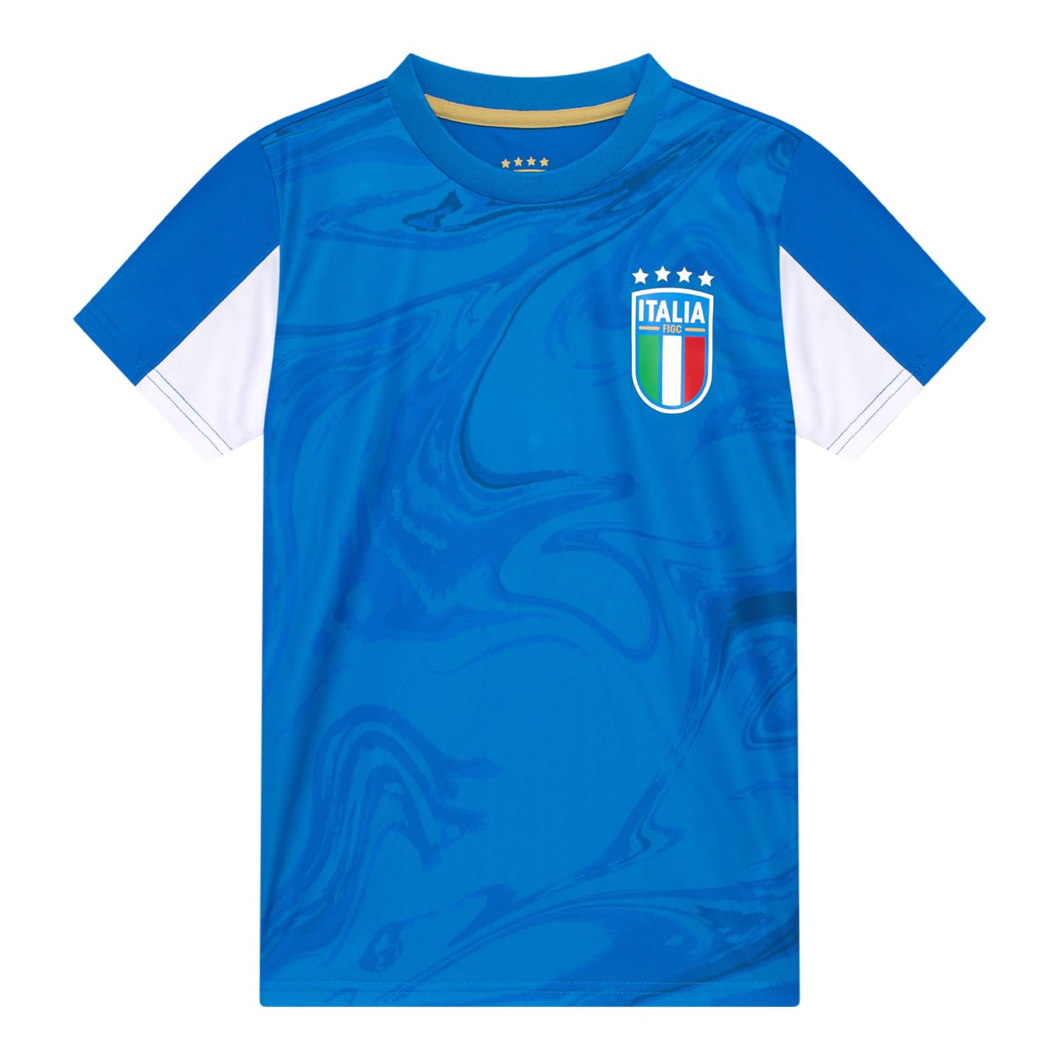 Completo Calcio Ufficiale per Bambino e Ragazzo - Kit Maglia Tecnica e Pantaloncini, vestibilità Regular