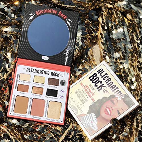 Thebalm, Alternative Rock Face Palette, Bronzer Highlighter Makeup Kit, Easily Blendable 6 Triple Milled Blush Shadows For Women - Vol. 2 #TOP10