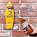 Corona Wall Mounted Bottle Opener Gift Set | Surfboard Shaped Bottle Opener with Salts and Beer Glasses (Contains NO Alcohol)