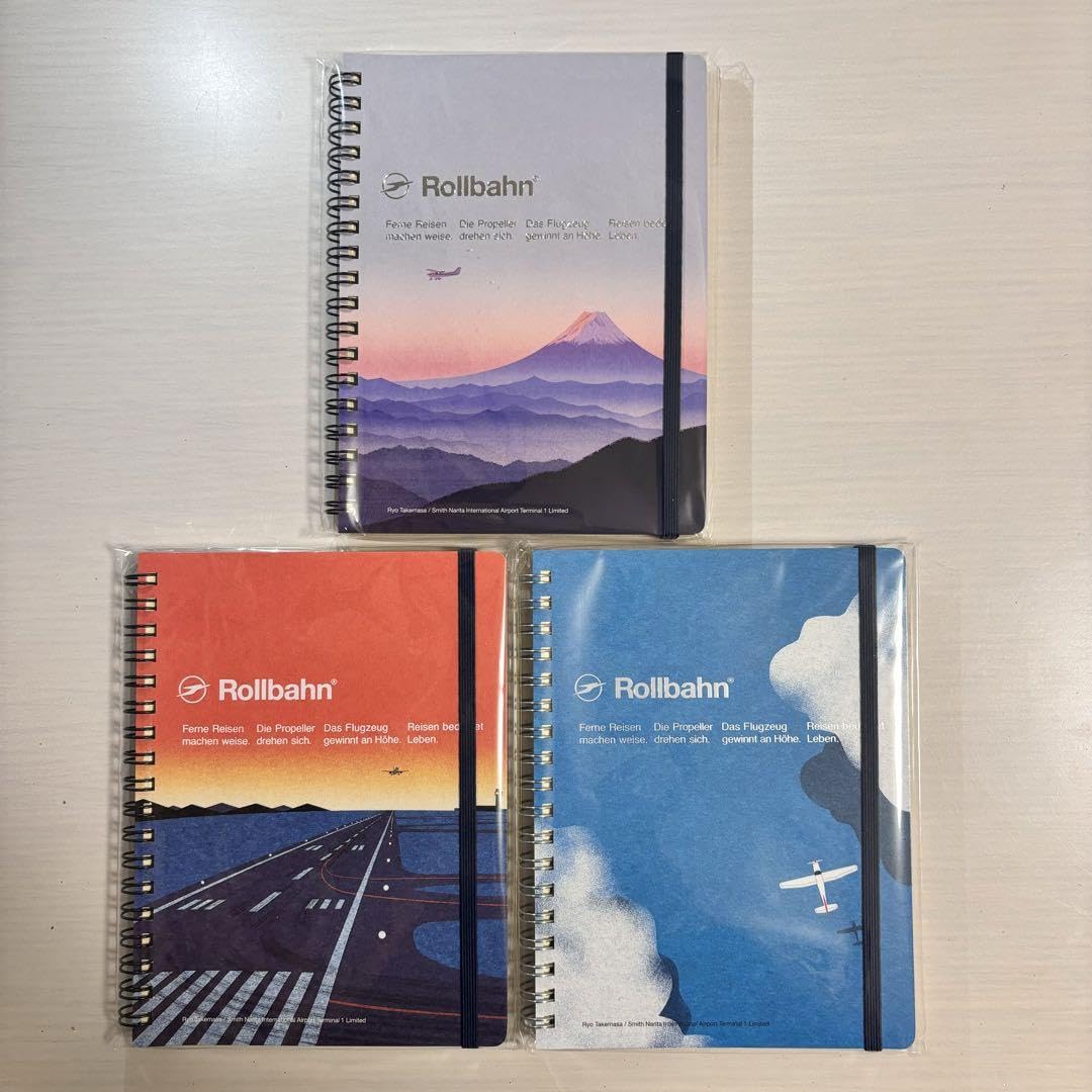 Amazon | 成田空港 ロルバーン3冊セット | ノート | 文房具・オフィス用品