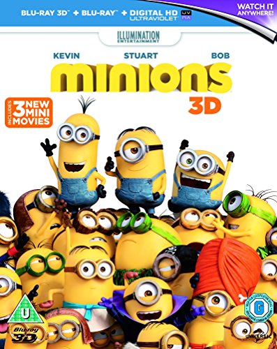 Minions (Blu-Ray 3D + Blu-Ray + Uv Copy)