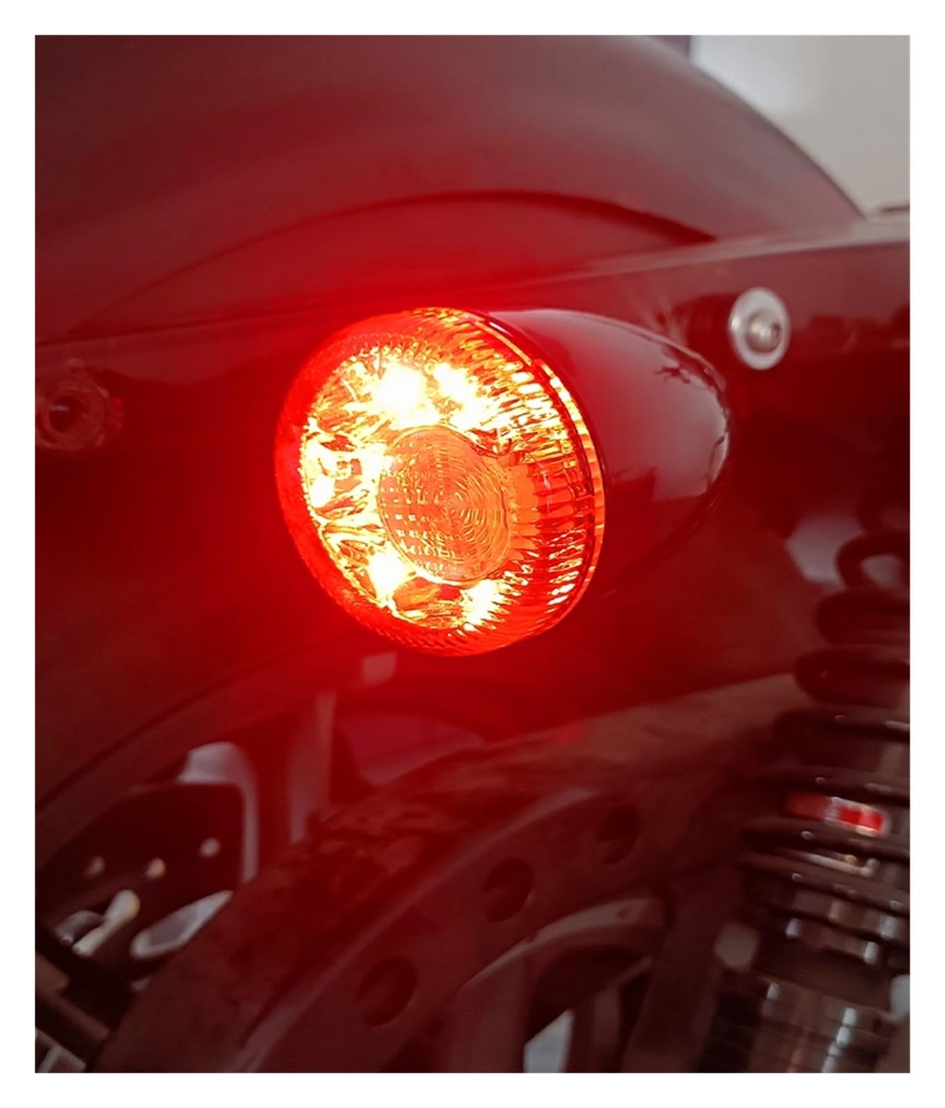 Motorrad-Blinker, Motorrad-Rückblinker, Bremslichter für Harley Sportster 883 Iron XL1200 48 Roadster Custom 92-22