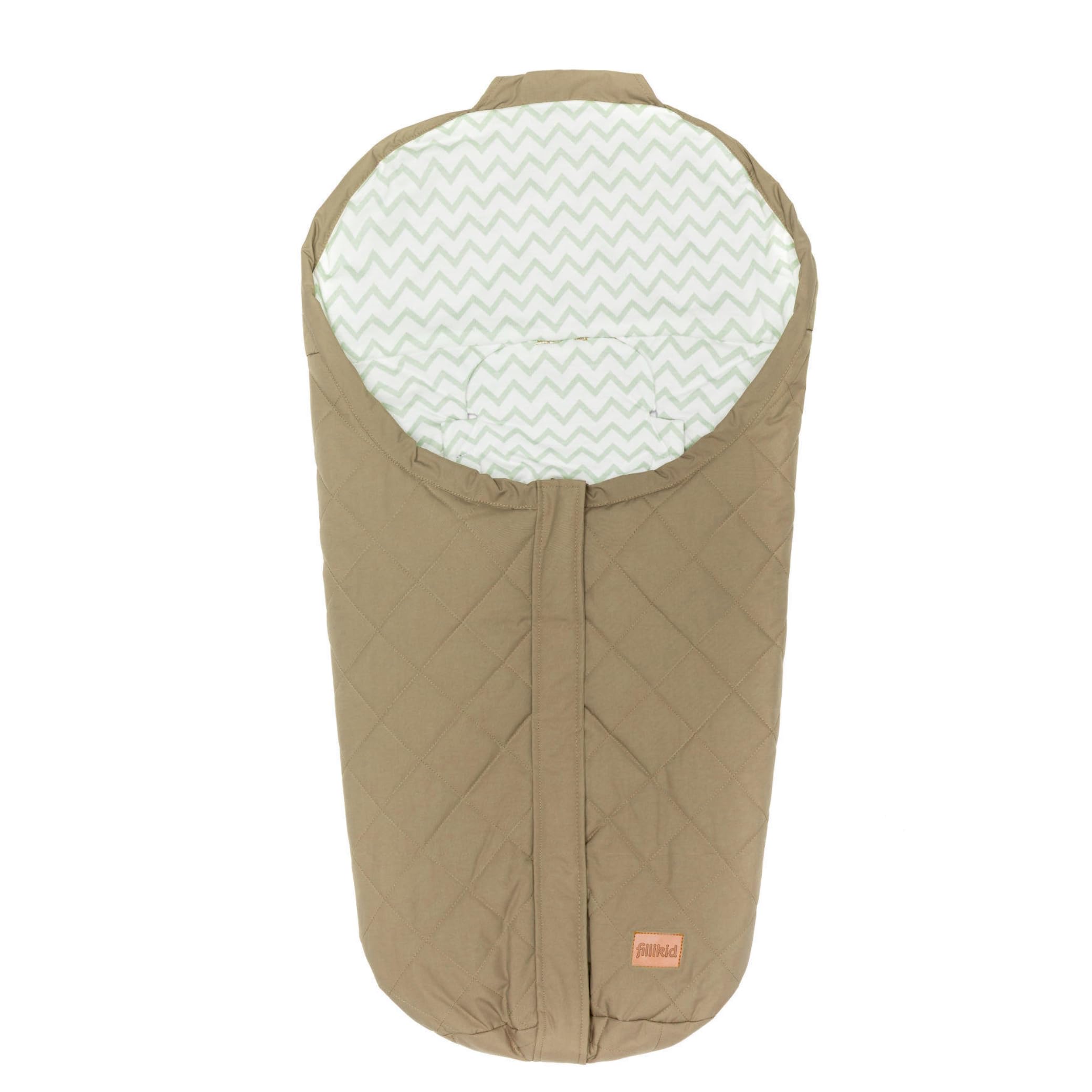 Fillikid Sommerfußsack Light Small Exclusiv 80x40cm Gruppe 0+ für Babyschale Kinderwagenwanne Universal waschbar