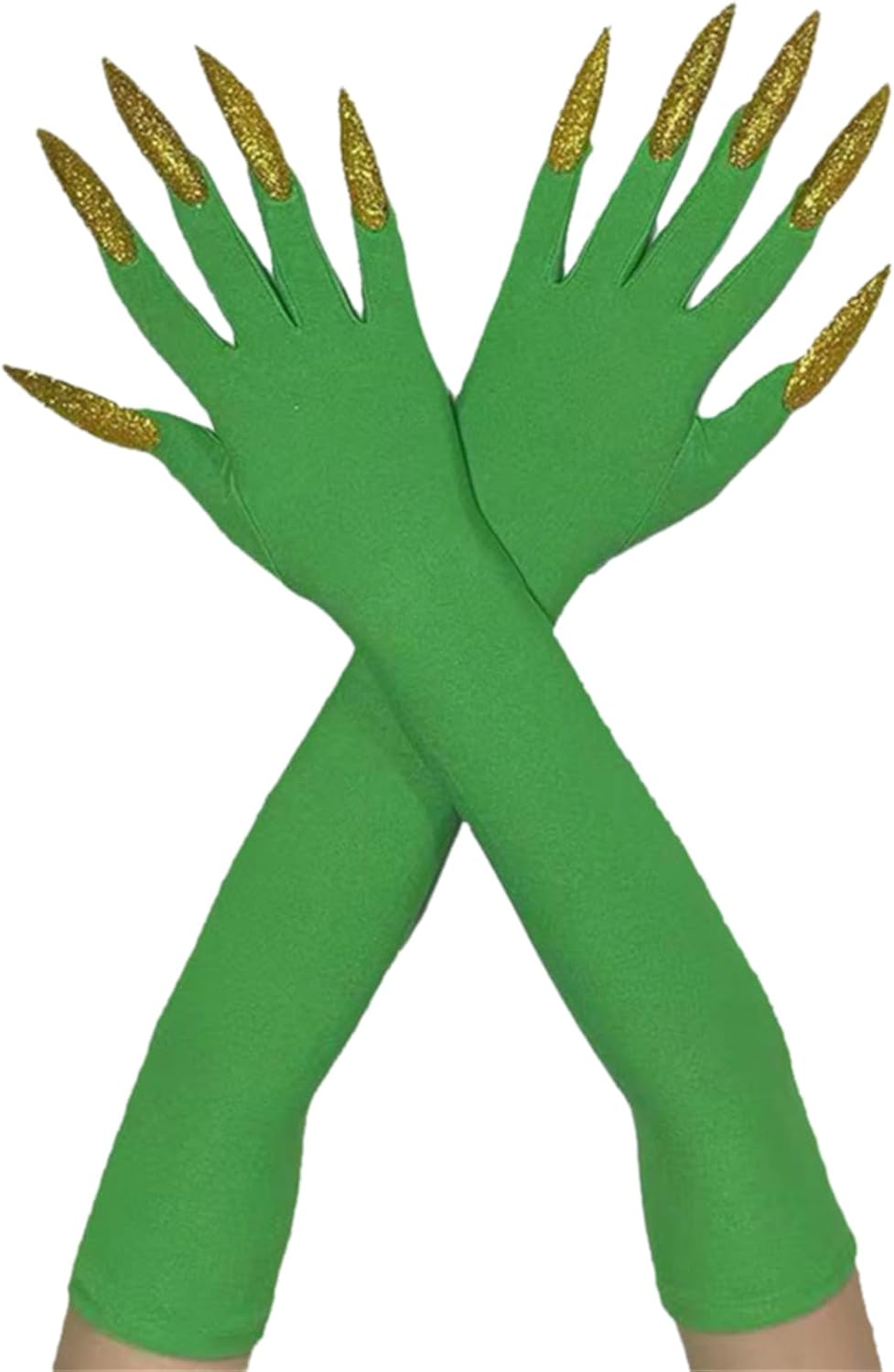 2pcs Stage Mittens Gothicism Mystical Gloves Party Scary Props Mittens for Halloween Event and Masquerades Horro