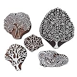 VERKAUF - Lot von 5 Stück; STOFF - Holz