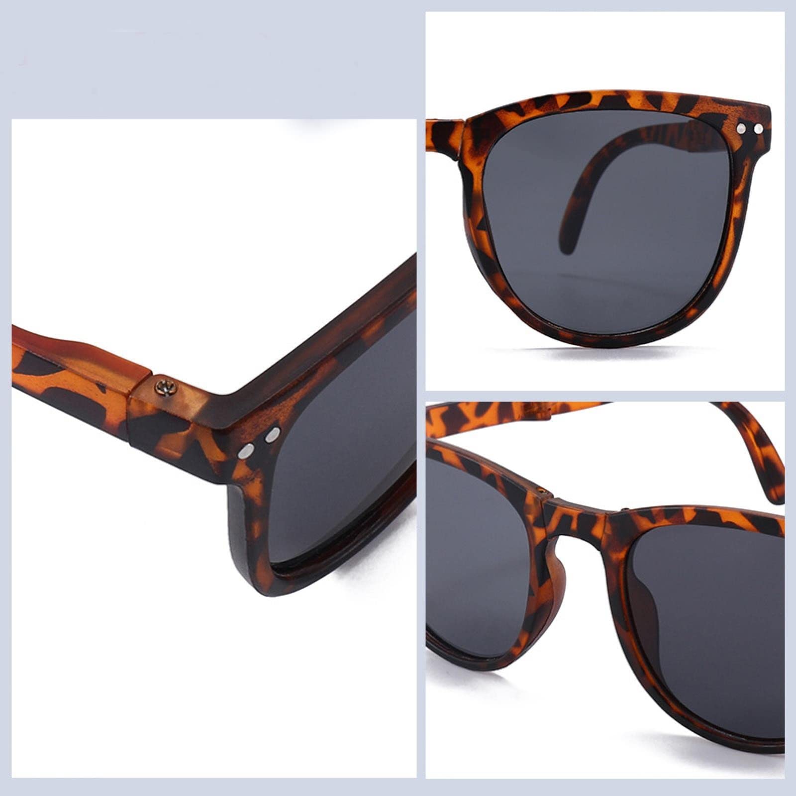 Lunettes De Soleil Pliantes Rondes Pour Enfants CCTUNG - Protection UV400 Adorables