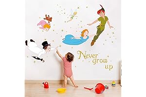 Runtoo Peter Pan Baby Wall Decal