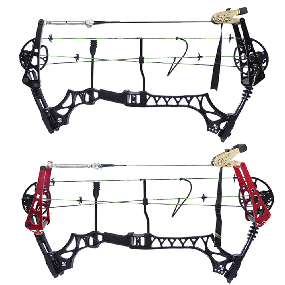 ZSHJGJR Pressa Per Arco Compound Compound Bow Press/per Debug, Cambio Corde E Cavi, Installazione Di Peeps, Regolazione Delle Camme/Strumento Di Manutenzione Per Il Tiro Con L'Arco (Rosso