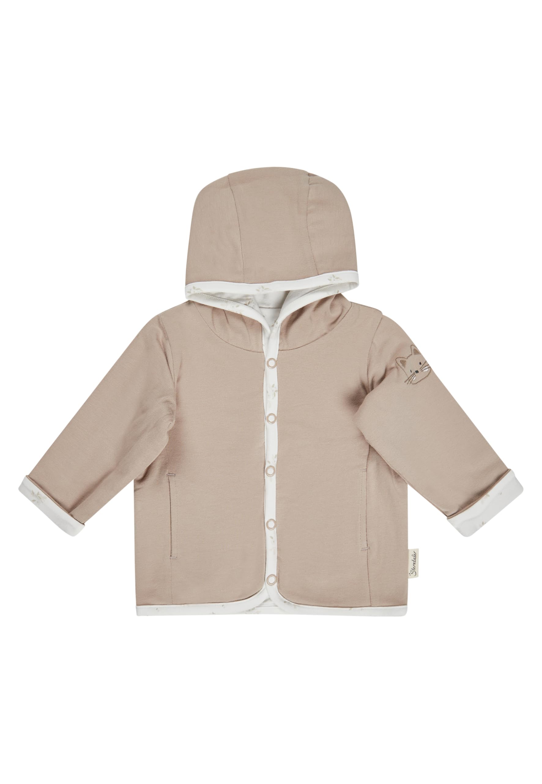Sterntaler Mädchen Babyjacke zum Wenden Blumen