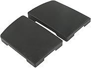 Vista 4 de XMT-MOTO Juego de parrillas con tapa para alforja para Harley Davidson Touring 1993-2013, color negro