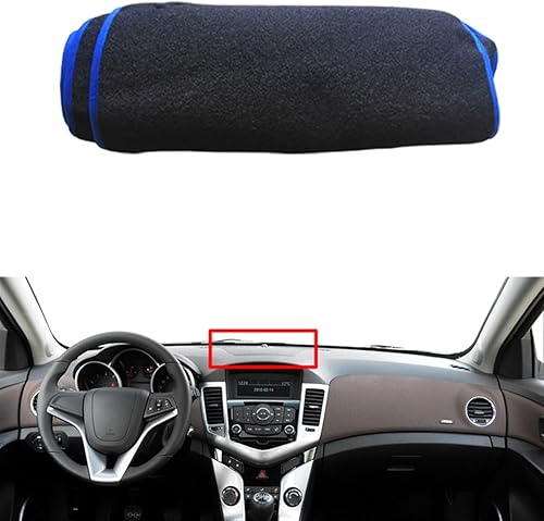 Miniatura 8 de Cubierta del tablero de instrumentos del coche, alfombra para chevrolets Cruze 2009 2010 2011 2012 2013 2014 parasol auto mat anti-sol (color  RHD