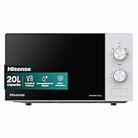 Hisense H20MOWP1 Forno Microonde Con Controllo Meccanico, Capacità 20 L