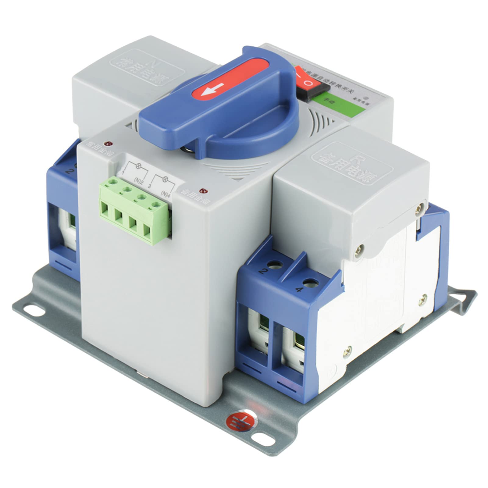 Mini Interruttore di Trasferimento Automatico a Doppia Alimentazione con Funzioni di Protezione Complete, Ideale per Garantire Un'alimentazione Affidabile Negli Edifici per Uffici