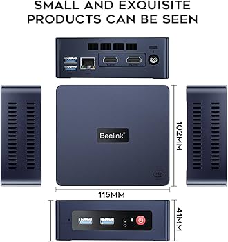 Beelink Newest Mini S with 11th Gen Jasper Lake N5095, 8GB DDR4