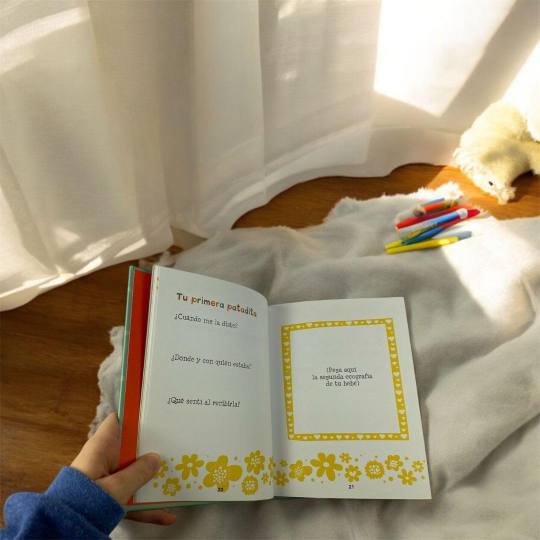 Embarazada: ‘El Libro de mi bebé’ - Recuerdos bebé - Diaro de Embarazo - Regalo Madre primeriza