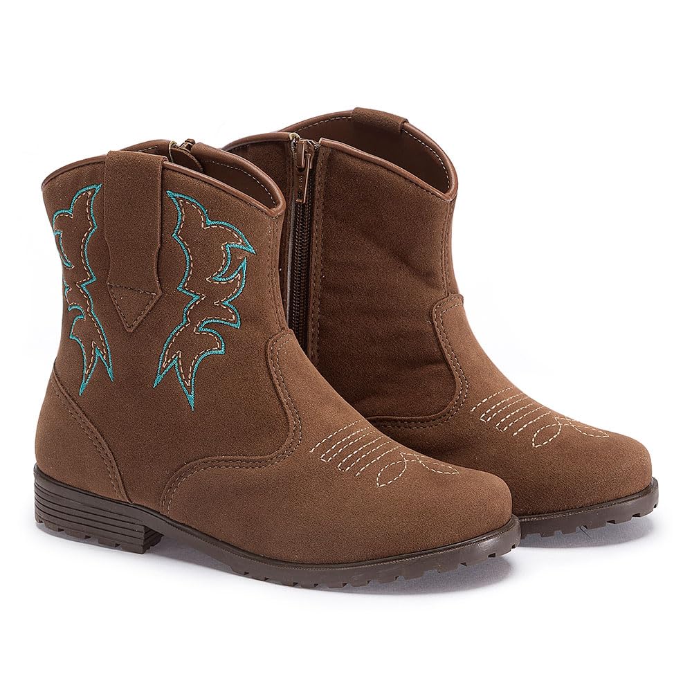 Bota Infantil Texana Country Feminina Marrom Bordada em promoção! Veja a oferta e mais achadinhos de Botas & Galochas Infantis 4 Hoje é o melhor dia para comprar Bota Infantil Texana Country Feminina Marrom Bordada com aquele preço maroto! Promoção! Aproveite a oferta! 4