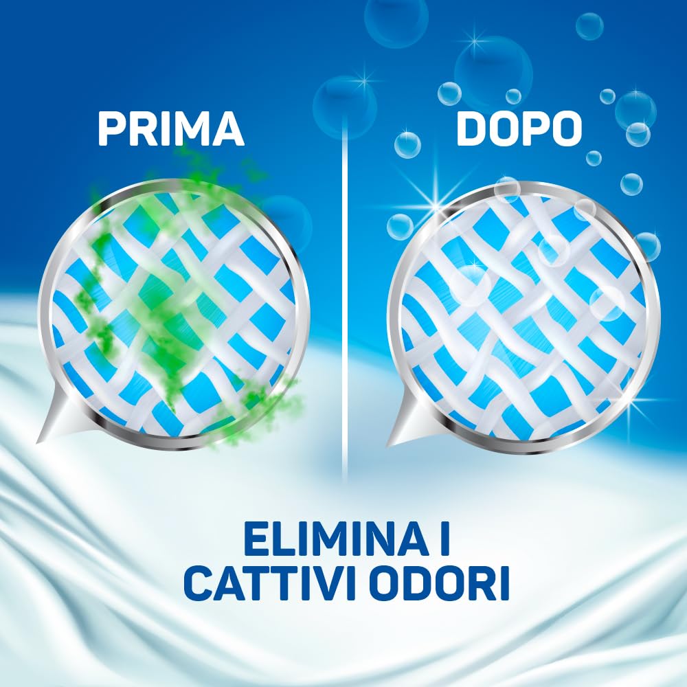 Napisan Extra Protection Additivo Lavatrice, Additivo Disinfettante Lavatrice in Polvere Battericida, 6 Confezioni da 1100gr di Additivo in Polvere Lavatrice