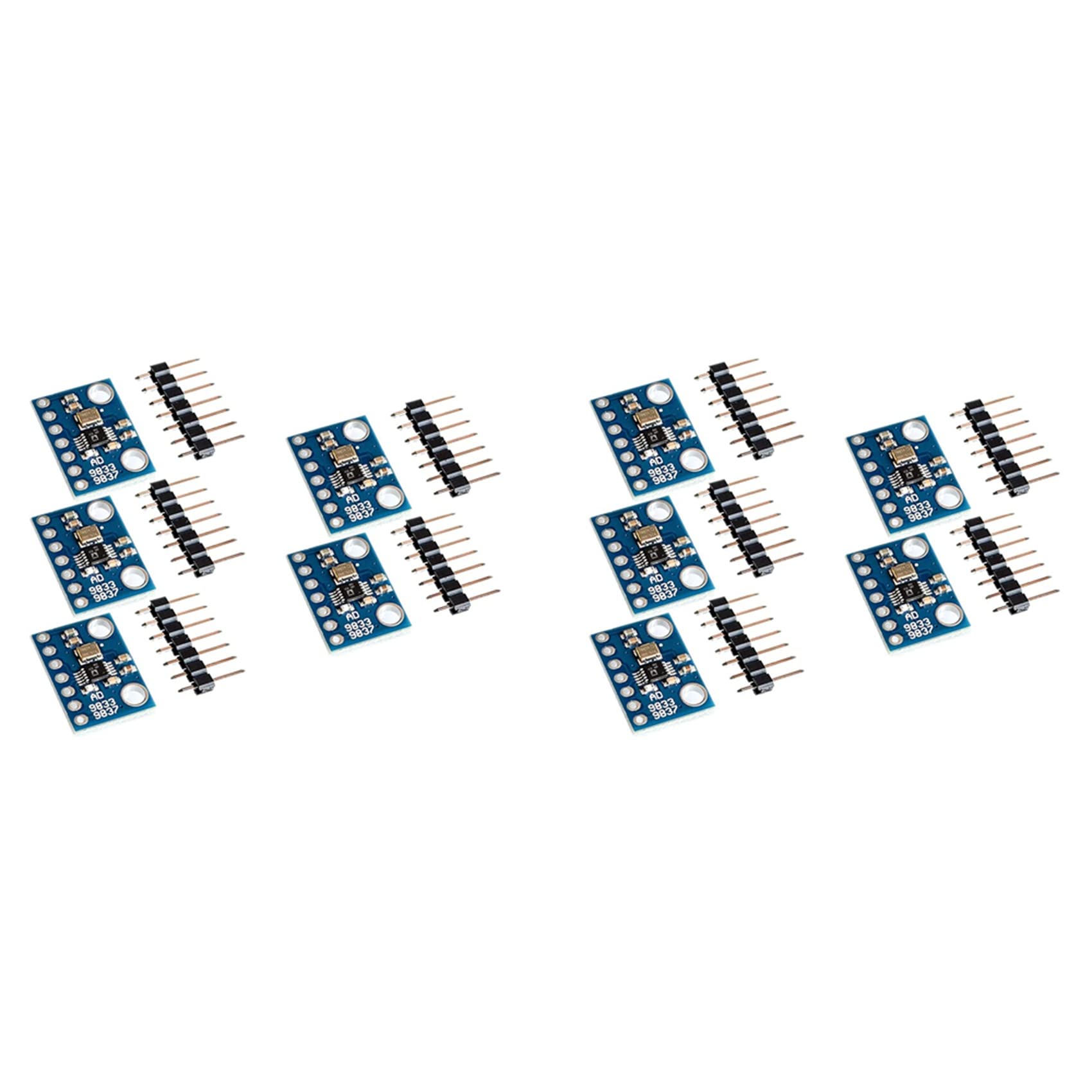 10 Pièces AD9833 Microprocesseurs Programmables Interface Série Sine Square Wave DDS, Module Générateur de Signal