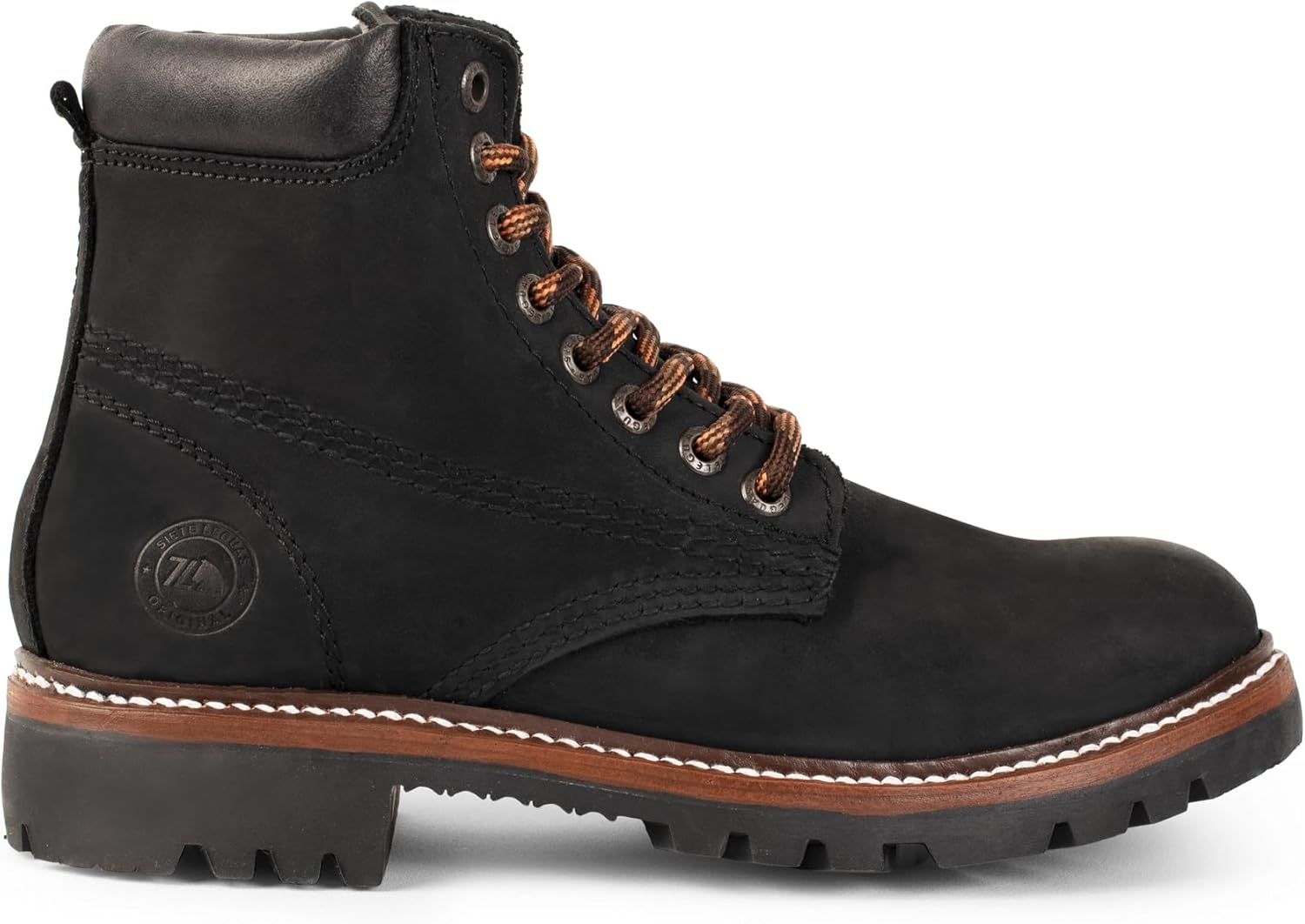 7L SEVEN LEGUAS - Haiker Boot with Vibram Sole and Waterproof Nubuck Leather style 2415