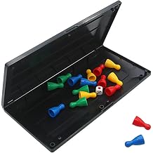 Foldable Airplane Chess Set with High Contrast Enhance Strategic Gameplay for Family Fun Tabletop Flying Chess Game