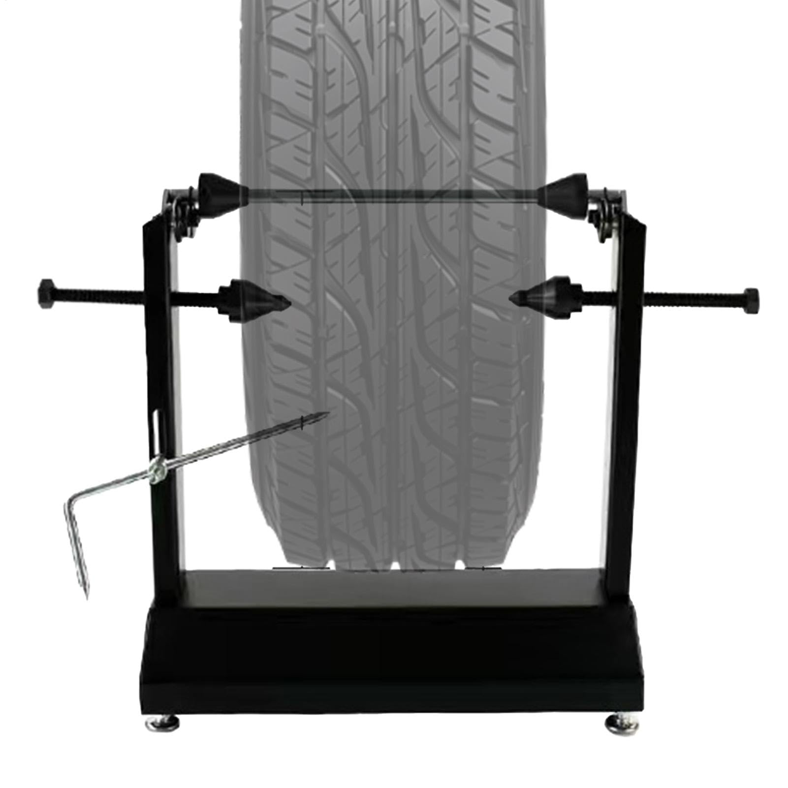 Balanceador de neumáticos para motocicletas, soporte de tránselo de rueda | Herramienta de equilibrio, dispositivo de cambiador de neumáticos del motor, he