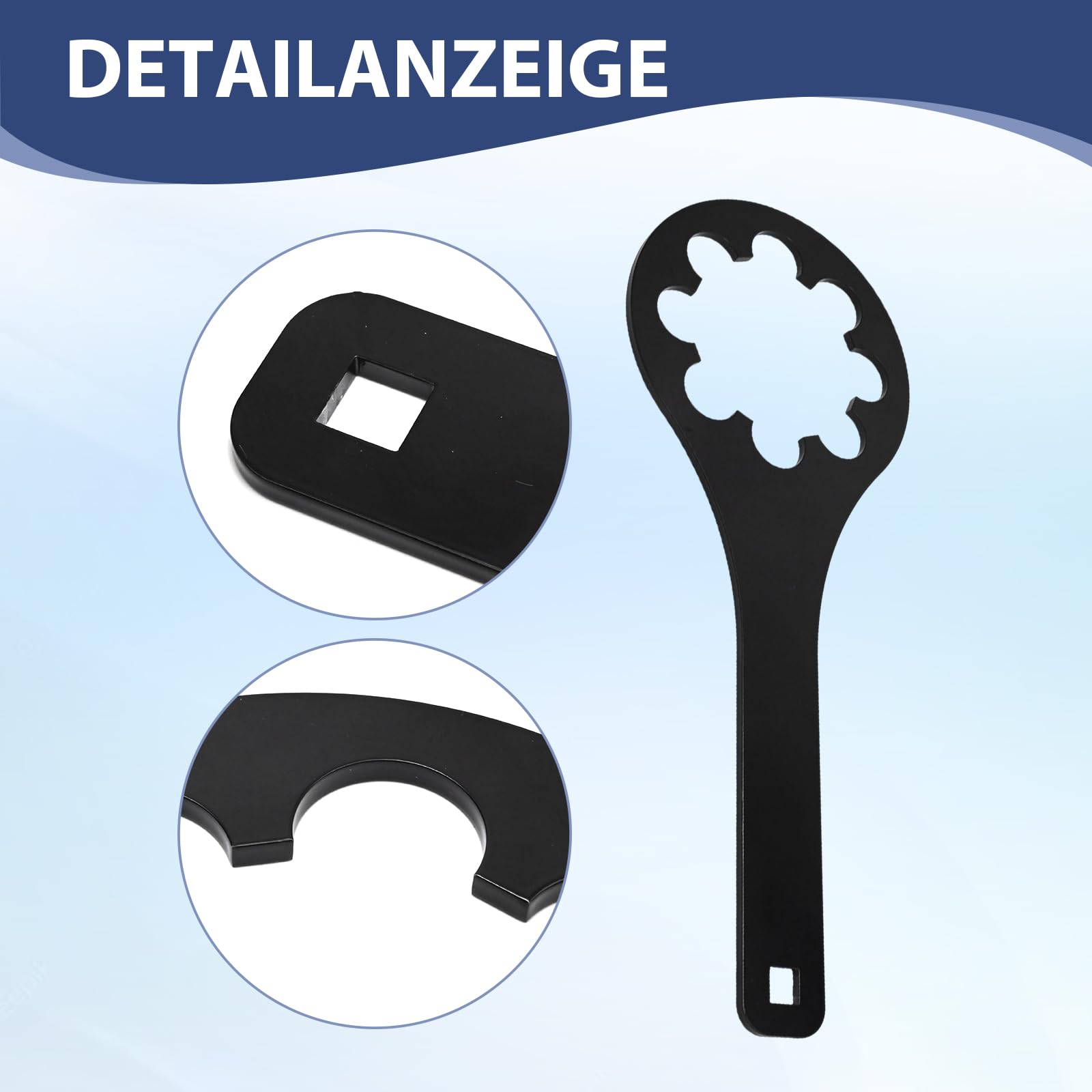 Professioneller Schraubenschlüssel, Robustes Werkzeug aus Legierung, Ersatz für Mercruiser Alpha One, Ersatz für Mercruiser Bravo