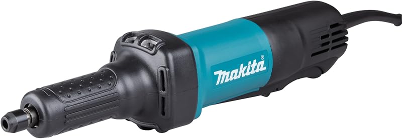Makita GD0600 1/4" Paddle Switch Die Grinder, with AC/DC Switch, Blue