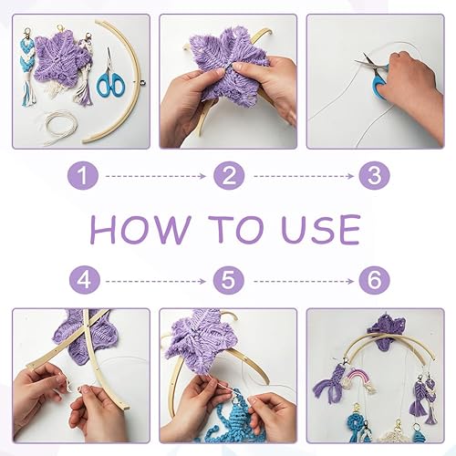 Miniatura 3 de 3 piezas de 3 estilos de campanas de cama, cuna móvil para guardería, campanas de viento de madera para colgar, marco de madera, adornos hechos a