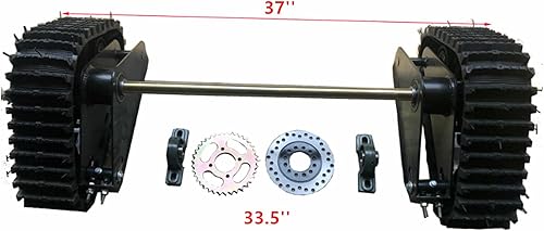 Miniatura 11 de Kit completo de brazo oscilante de choque de suspensión delantera de 12 pulgadas, kit de husillo de dirección superior inferior para ATV, Quad Bike