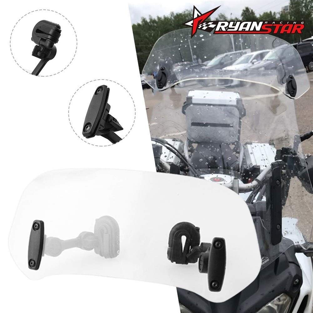 Universal Windscreen Extension - Wind Deflector S1 - Foto 7
