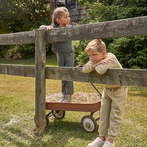 Image of Modern Moments by Gerber Baby Girls' Ruffle Collar Top and Flare Pant Set