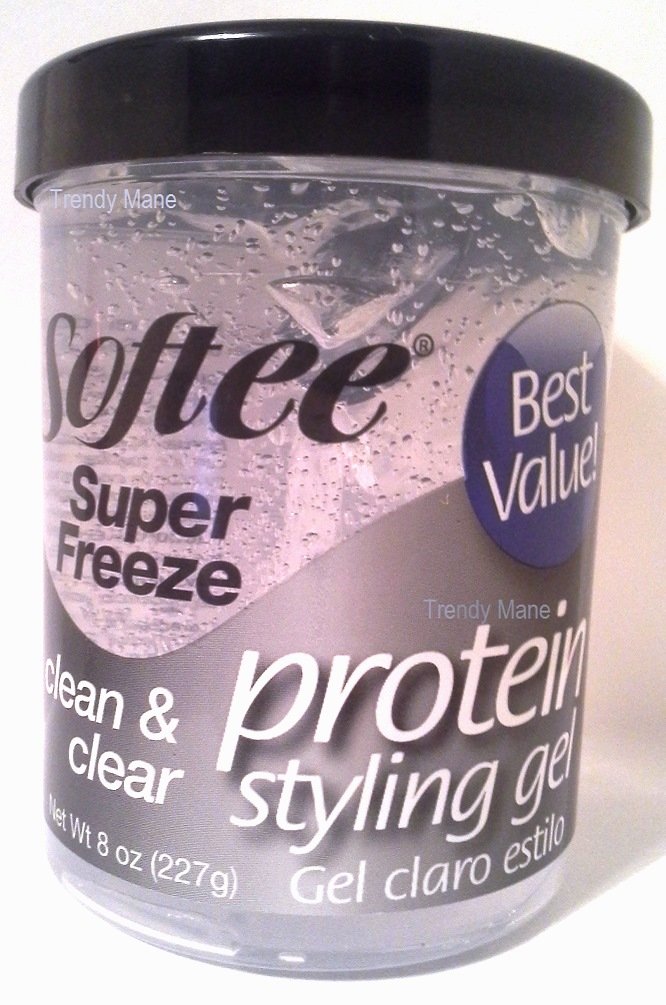 Softee Super Freeze Protein Styling Gel Best Value Clean
