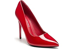 Womens 4 Inch Heel Stiletto Heels Closed Toe Pumps for Sexy Wedding Events