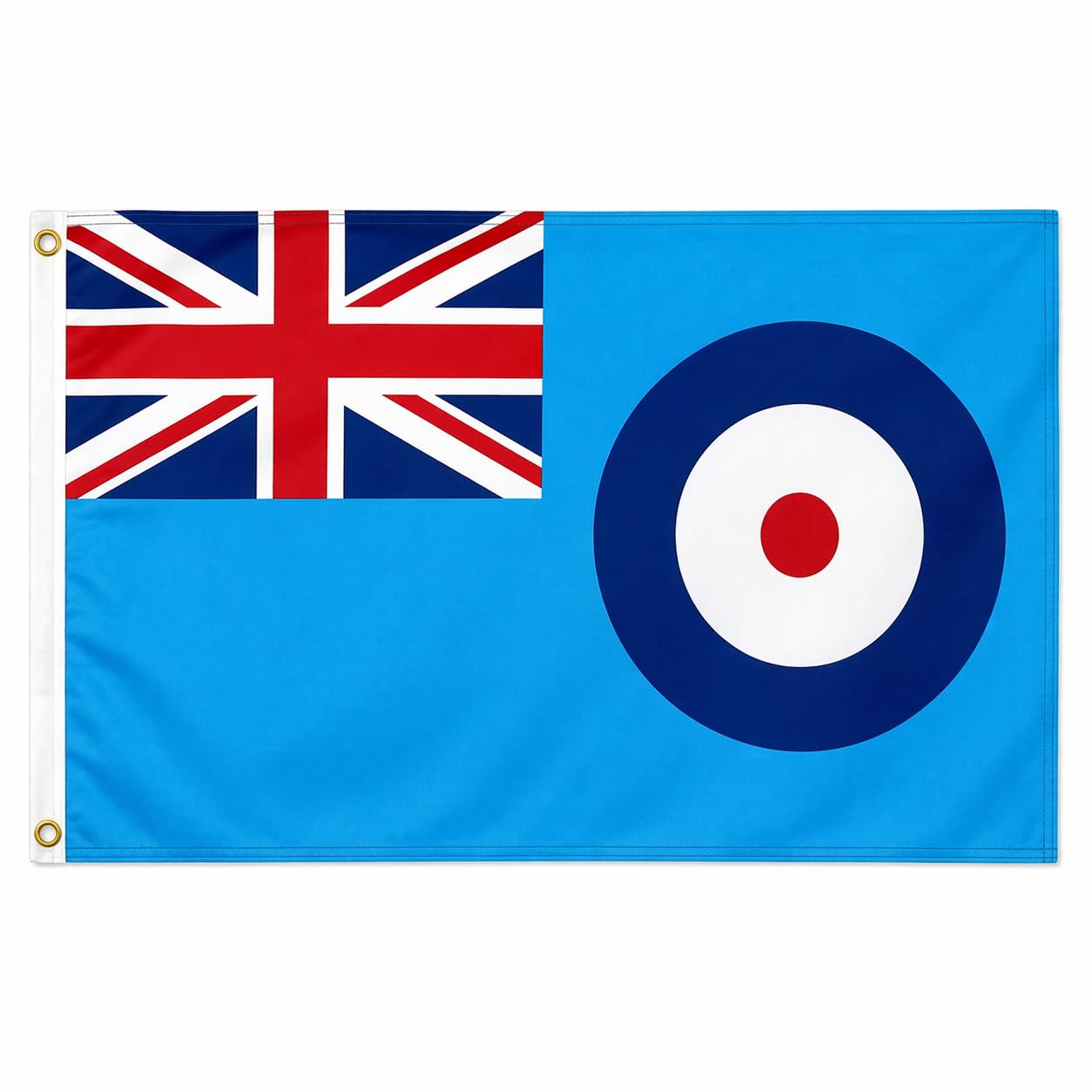 Royal Air Force Ensign Flag 3ft x 2ft(90 x 60cm) – RAF Ensign Outdoor Polyester Flag with Metal Eyelets for Flagpoles Festivals Business Parties Decoration